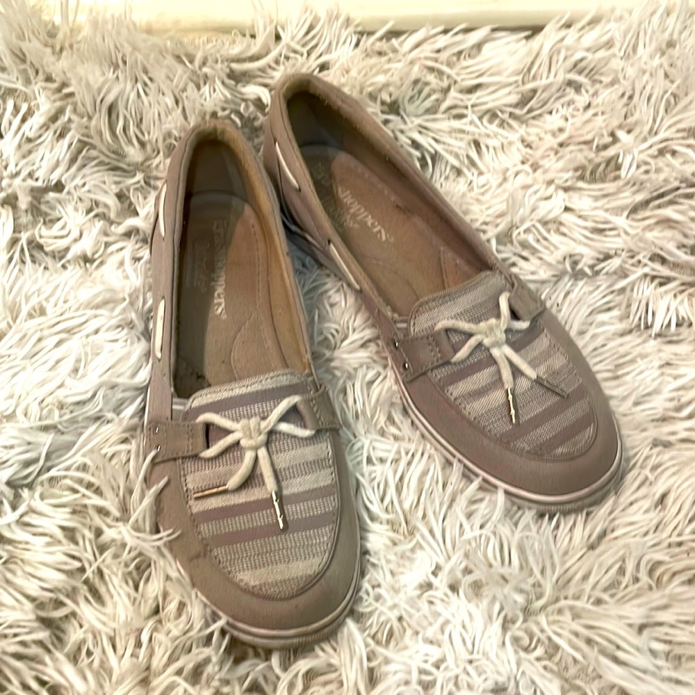 COPY - gray grasshoppers ortholite boat shoes